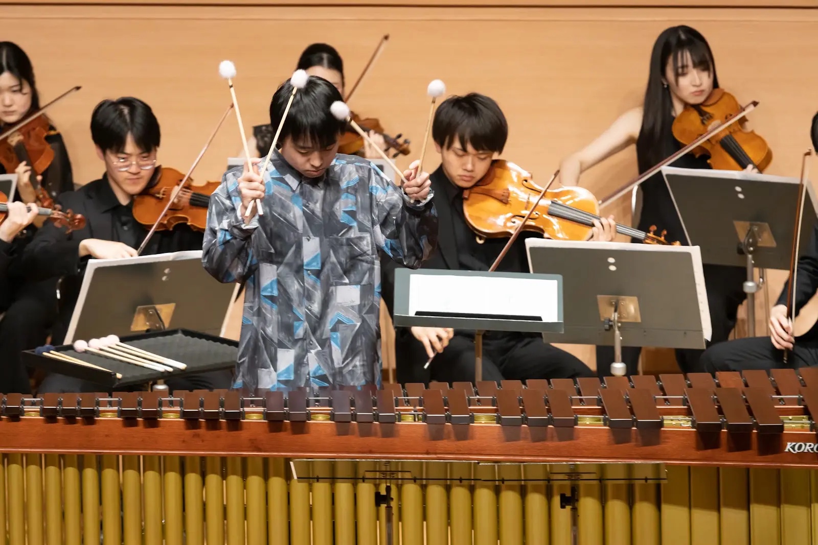 木の音楽会発足時の演奏風景